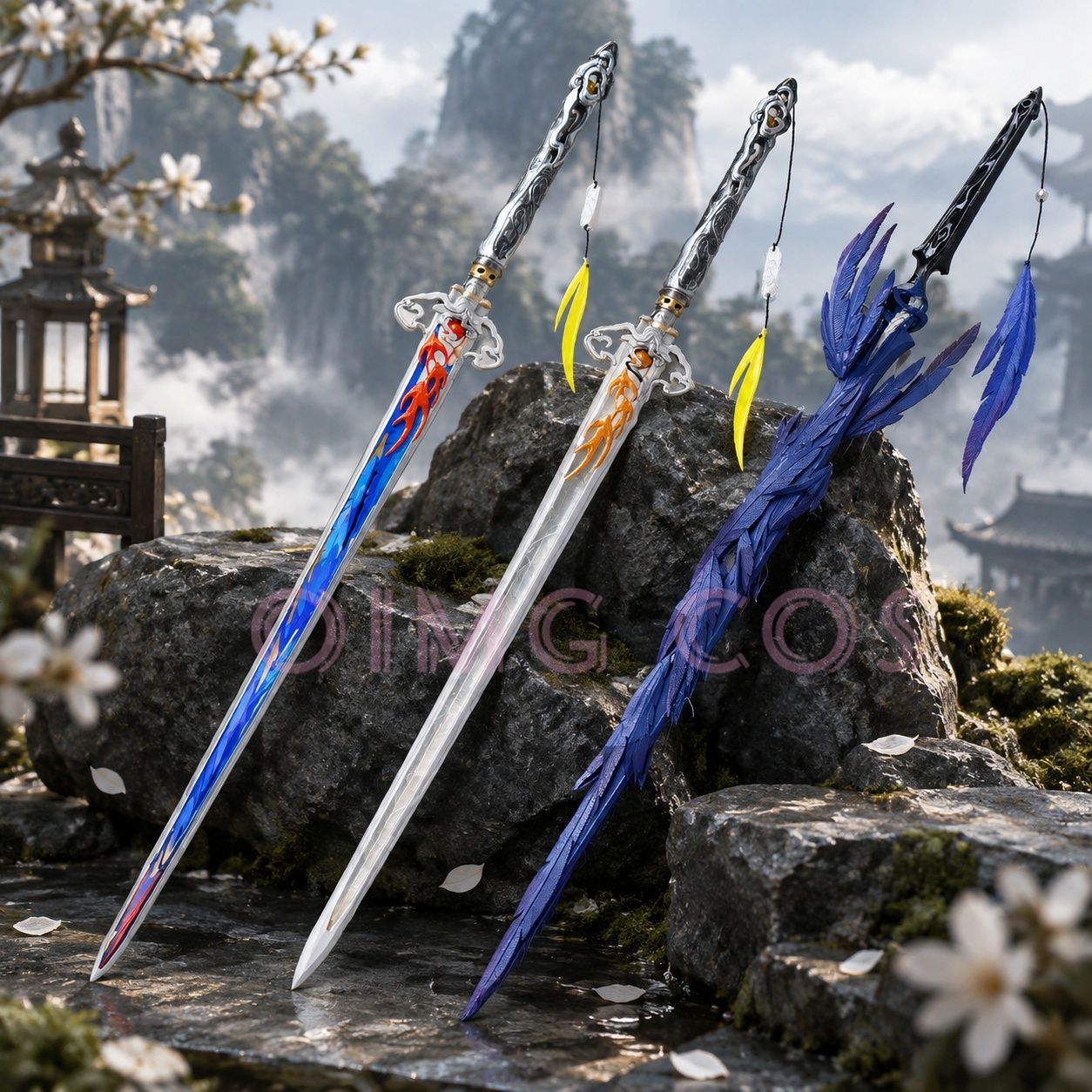 Cosplay Prop Dagger - Wuthering Waves Yangyang Xuanling Cosplay Props
