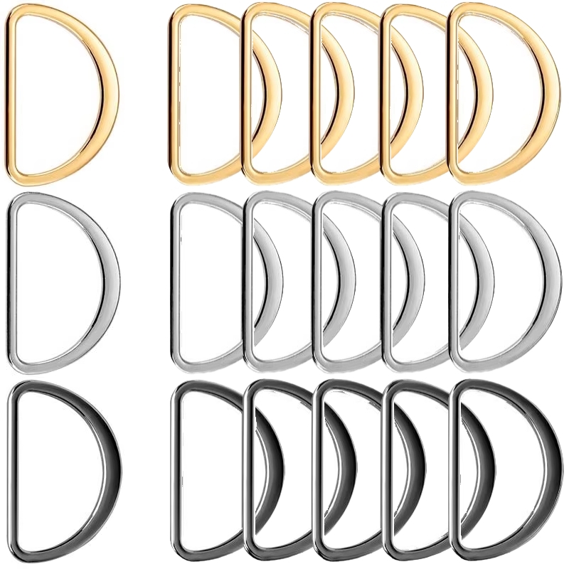 D Ring Strap - 10Pcs/lot 15-50mm D Ring Buckle Connection