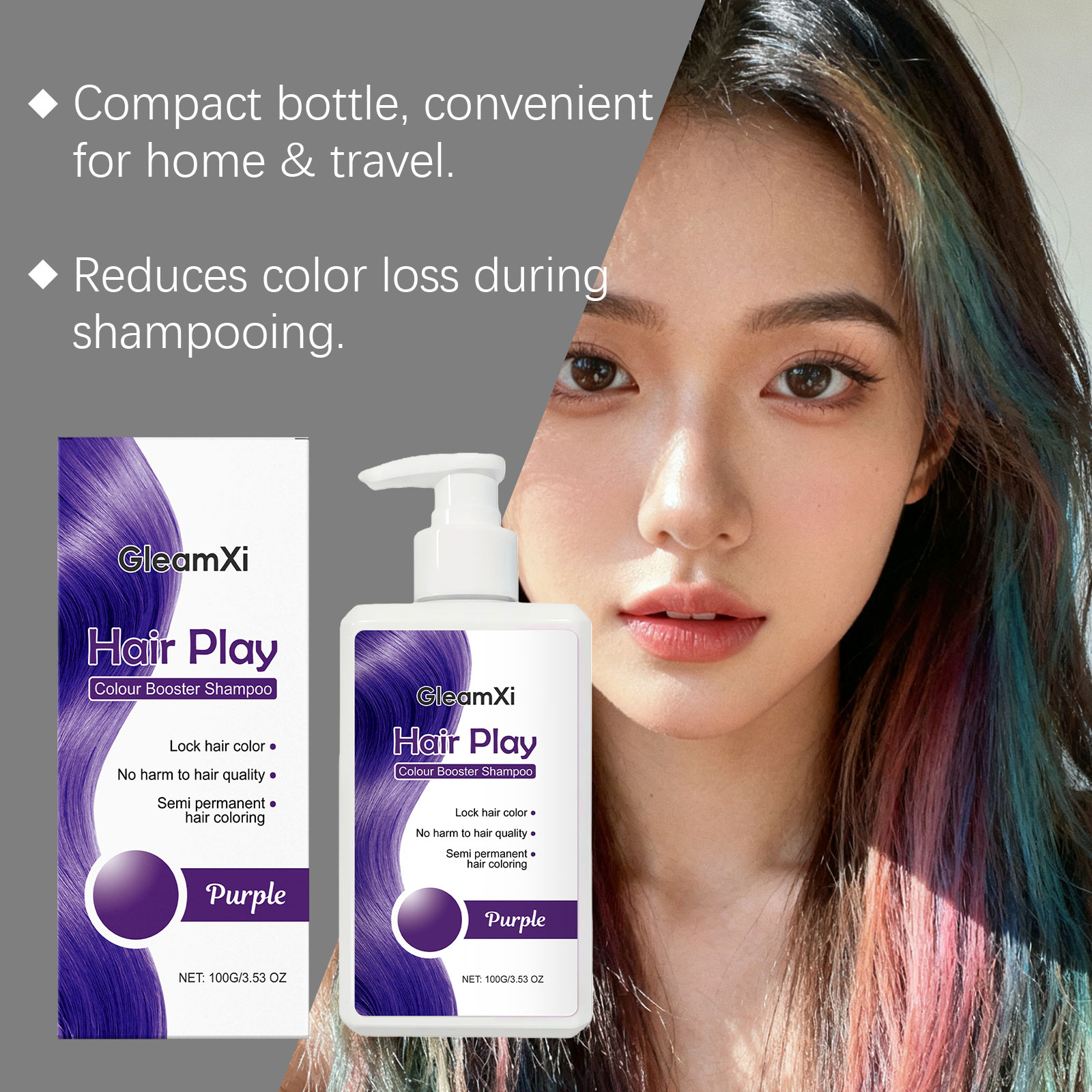 Color Booster Shampoo Enhance  - Hair Spray Color recension och pris