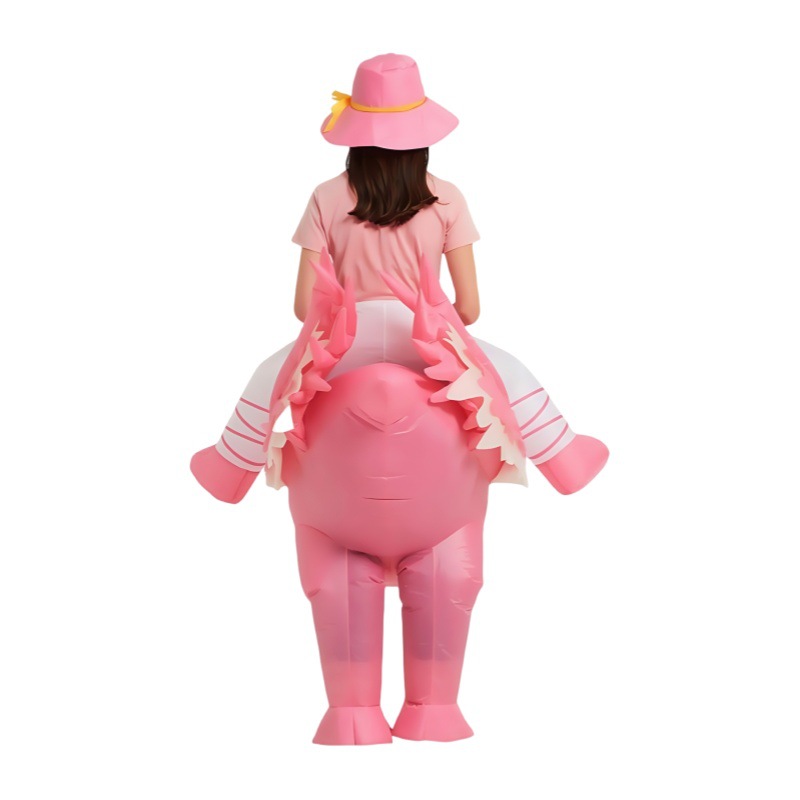 Pink Flamingo Inflatable Costu - Cosplay Prop recension och pris