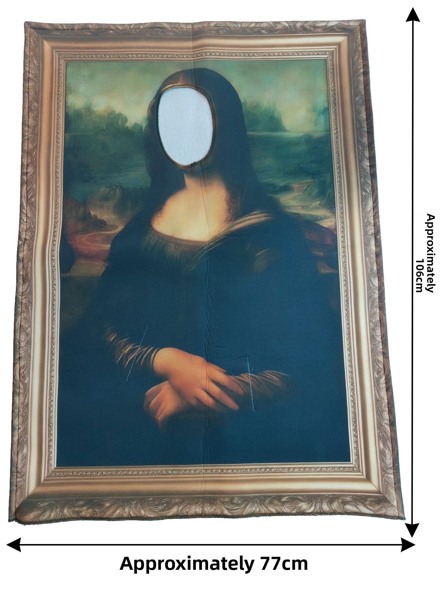 Halloween Mona Lisa Smile Cosp - Cosplay Prop Paint recension och pris