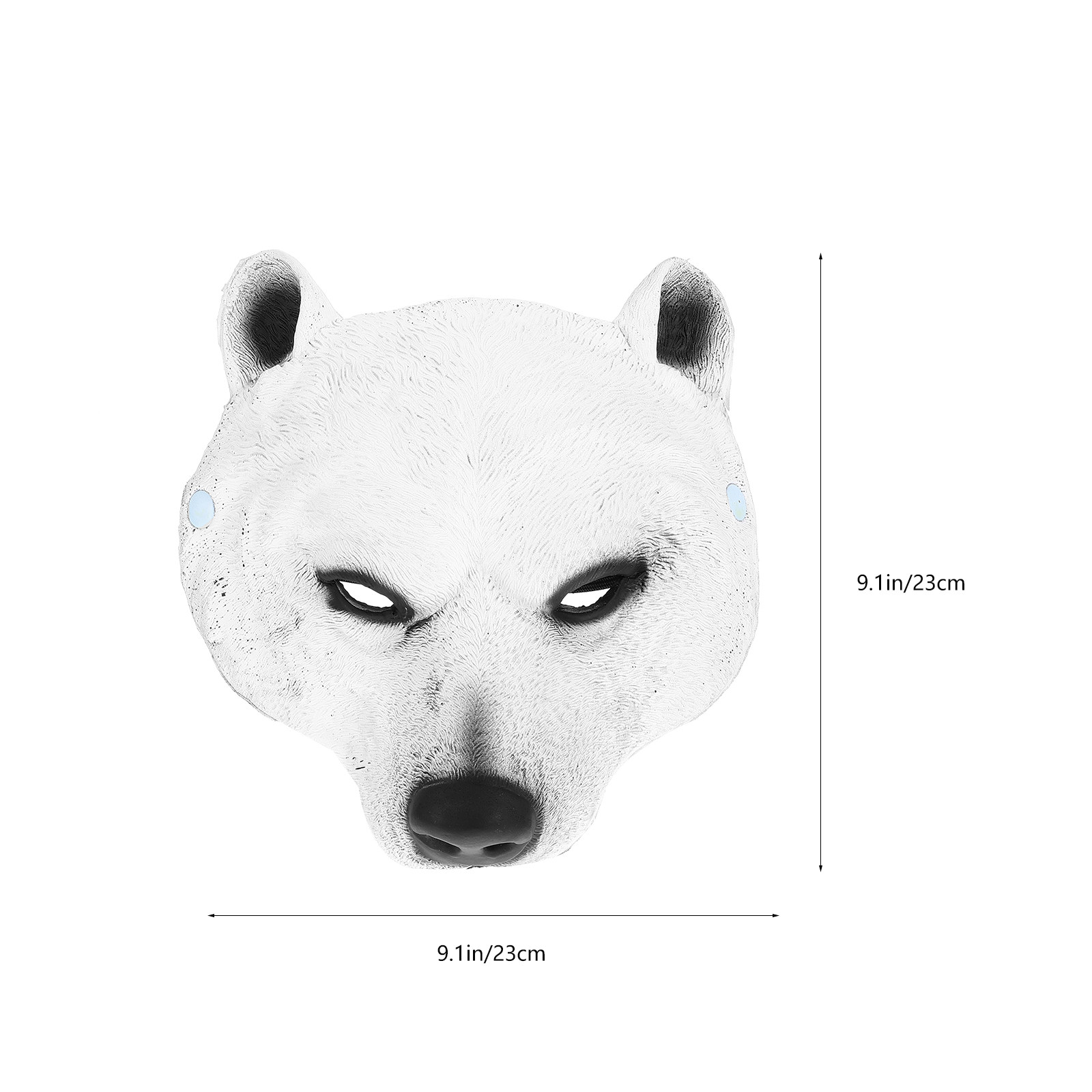Polar Bear Animal Mask for Hal - Easy Cosplay Prop recension och pris